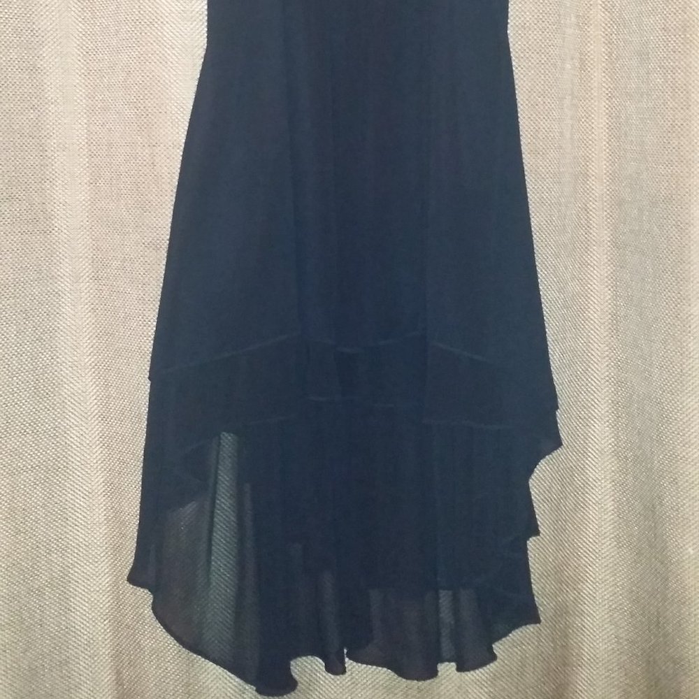 NW Black & Gold Wild Raisin Sequin Strapless High-low Cocktail Dress Sz 6 NWT - Picture 13 of 13